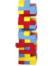Turnul de echilibru din lemn Goki - Colorat -1