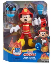 Set de joacă Just Play Disney Junior - Mickey Mouse Pompier, și accesorii