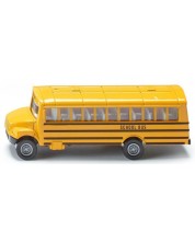 Mașinuță din metal Siku Super - Autobuz scolar,  10 cm -1