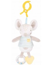 Cărucior de jucărie cu clip KikkaBoo Joyful Mice