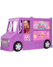 Set de joc Barbie Mattel - Camion culinar -1