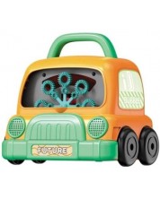 Jucărie pentru baloane de săpun Raya Toys - Mașinuță mică cu muzică și lumini