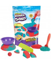 Set de joacă Kinetic Sand - Nisip kinetic Model n' Flow -1