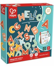 Set de joc Hape International - Litere magnetice, limba engleză -1
