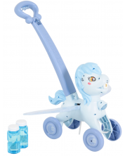 Jucărie cu bule de săpun Moni Toys - Ponei, Blue Wings -1