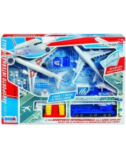 Set de jocuri RS Toys - Aeroport cu pista si accesorii  -1