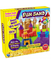 Set de joc Fun Sand - Nisip cinematic, castele -1