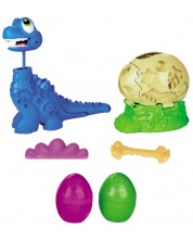 Set de joaca Hasbro Play-Doh - Bebe brontozaur cu gat crescator -1