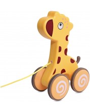 Jucărie de tragere Lorelli - Girafă