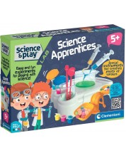 Set de joc Clementoni Science & Play - Om de știință stagiar, Experimente -1