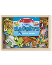 Set de joaca Melissa & Doug - Animale magnetice din lemn -1
