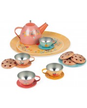 Set de joaca Janod - Set metalic de servit ceai