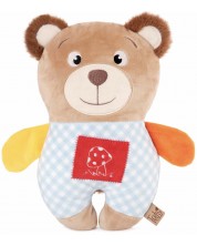 Jucărie anti-colici cu sâmburi de cireșe Amek Toys - Ursuleț, Chubby the bear