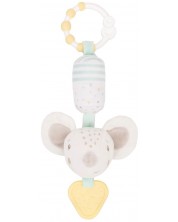 Jucărie cu clopoțel KikkaBoo - Joyful Mice -1