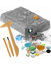 Set de joc Kruzzel - excavare mină de cristal -1