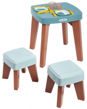 Set de joacă Ecoiffier - Masă cu scaune și tacâmuri -1