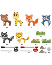 Set joc Raya Toys - Golf cu animale