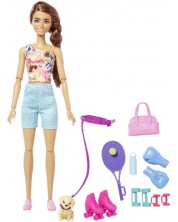 Set de joacă Barbie Wellness - Timp pentru sport