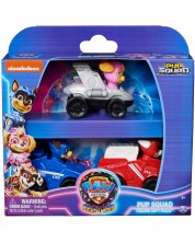 Set de joacă Spin Master Paw Patrol: The Mighty Movie - Echipa de căței cu mașini -1