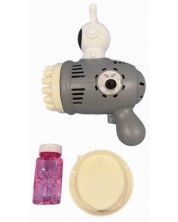 Jucărie pentru bule de săpun Raya Toys - Iepure spațial, gri - imagine 1