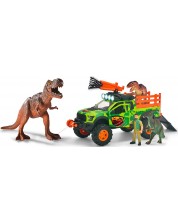 Set de joc Dickie Toys - Jeep pentru vanatoarea de dinozauri -1
