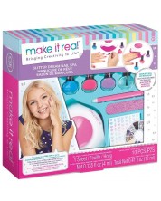 Set joc  Make It Real - Atelier de manichiura, Glitter Nail Spa -1