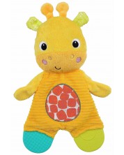 Jucărie de jucărie Bright Starts - Snuggle & Teethe - Girafă