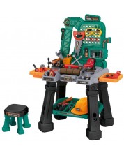 Set de jucării Bowa - Masă de lucru cu unelte, 84 de piese