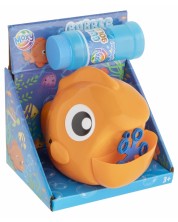 Jucărie pentru baloane de săpun Totum Moxy - Peștișor, cu lichid 50 ml