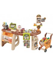 Set de joaca Raya Toys - Supermarket Home2 cu accesorii -1