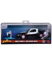 Set joc Jada Toys - Ghost Spider  1990 Mazda Miata, 1:32