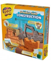 Set joc  Play-Toys - Nisip cinetic, Utilaje pentru constructii -1