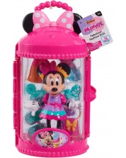 Set de joacă Just Play Disney Minnie - Păpușă cu accesorii, petrecere drăguță -1