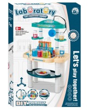 Set de joacă Felyx Toys - Laborator de știință cu apă curgătoare, 46 de piese -1