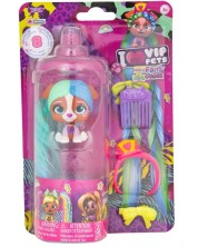 Set joc IMC Toys Vip Pets - Cățel de modă pentru coafuri cu accesorii, Luna -1