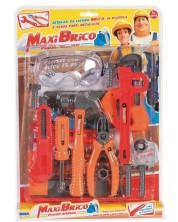 Set joc cu instrumente RS Toys - Maxi Brico, 15 piese -1