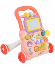 Jucărie multifuncțională Moni Toys - Elefant, roz -1