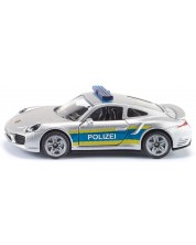 Masinuta metalica Siku Super - Masina de politie MAN Porsche 911