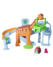 Set de joacă Spin Master Paw Patrol – The Dino Movie, dinozaur Lift & Race - imagine 1