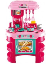 Set de joc Buba Kitchen Cook - Bucatarie pentru copii, roz