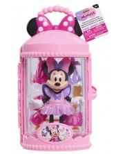 Set de joacă Just Play Disney Minnie - Păpușă cu accesorii, sclipici și brelocuri -1