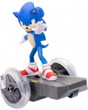 O jucărie de copii Jakks Pacific - Sonic cu un speeder controlat prin radio