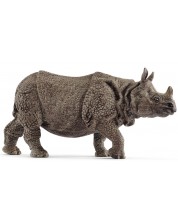 Figurina Schleich Wild Life - Rinocer indian -1
