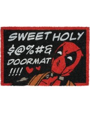 Covoraș pentru ușă Erik Marvel: Deadpool - Sweet Holy $@%#& Doormat !!!! 