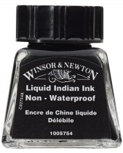 Cerneală de caligrafie Winsor & Newton - Cerneală lichidă indiană, 14 ml