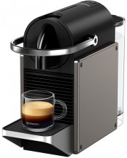 Aparat de cafea cu capsule Nespresso - Pixie, C62-EUTINE-S, 19 bar, 0.7 l, Titan - imagine 1