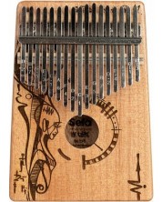 Kalimba, instrument muzical Sela - 17 Peaceful Mind, maro