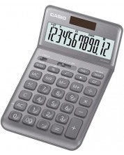 Calculator de birou Casio - JW-200SC, Afisaj cu 12 cifre, gri metalic -1