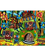 Tablou de colorat ColorVelvet - Șoareci, 47 x 35 cm