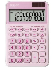 Calculator Sharp - EL-M335BPK, desktop, roz, 10 dgt -1